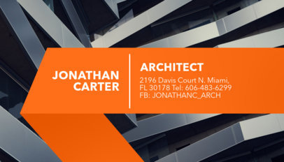 Architecture Firm Business Card Maker