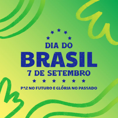 Quote Instagram Post Maker to Celebrate Brazilian's Independence Day 5953
