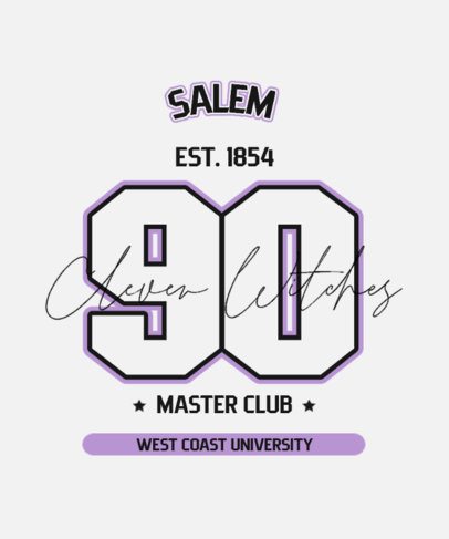College-Themed T-Shirt Design Generator for a University Team