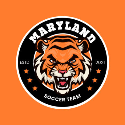 Online Logo Maker Featuring Soccer Team Mascots