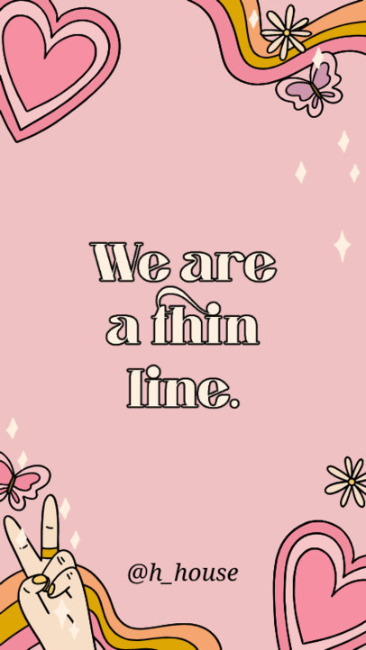 Quote Instagram Story Generator Featuring a Theme Inspired by Harry Styles 5718a