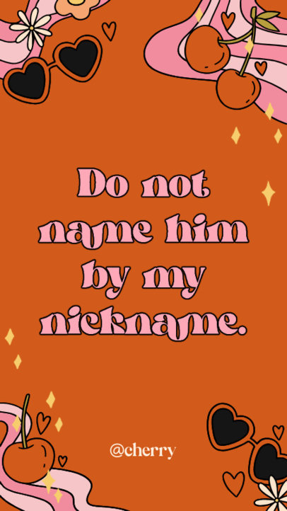 Song Lyric Instagram Story Creator With a Harry Styles-Inspired Aesthetic 5718b