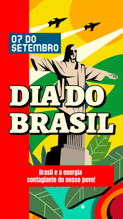 Illustrated Instagram Story Generator to Celebrate Dia Do Brasil