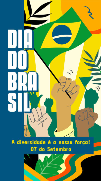 Instagram Story Maker to Celebrate Brazilian Independence Day