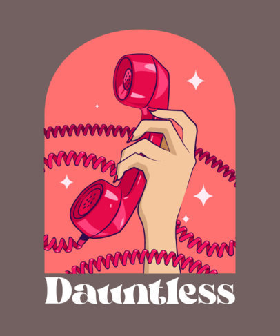 T-Shirt Design Generator for Music Fanatics With a Theme Inspired by Taylor Swift