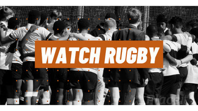 Intro Video Template for a Special Rugby Match Broadcast