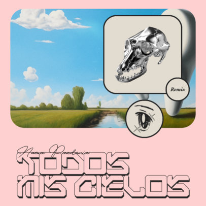 Contemporary Album Cover Generator With Y2K-Themed Music 5939e