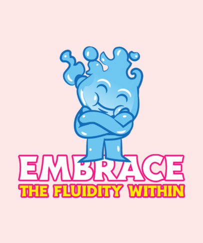 Cute T-Shirt Design Creator Inspired by the Elemental Movie