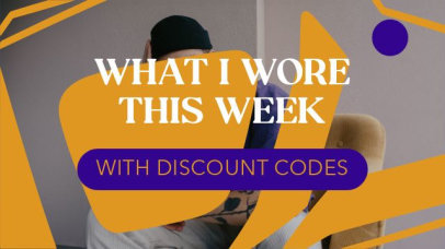 Fashion-Themed Intro Video Template for Influencers Content 6832