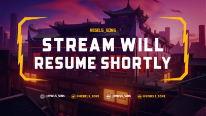 Fortnite-Inspired Twitch Offline Banner Maker for Gamers