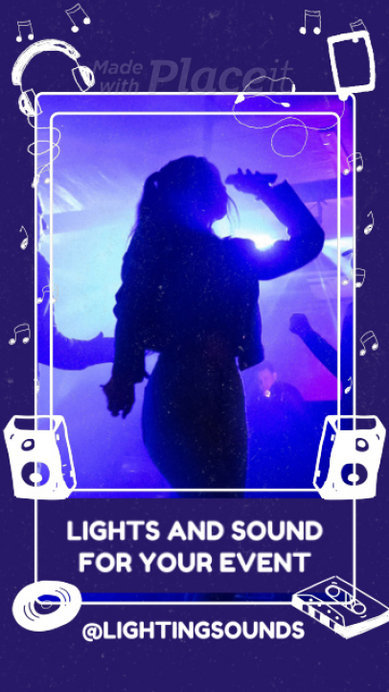 Instagram Story Video Creator to Promote Event Services