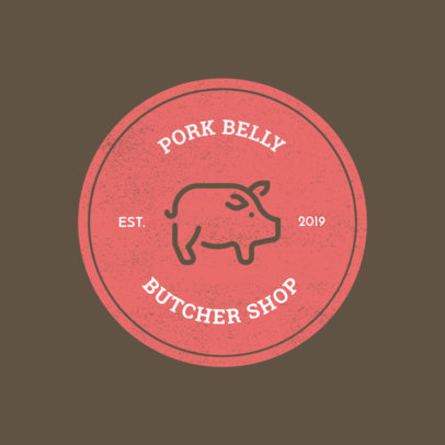 Logo Generator for a Butcher Shop