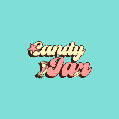 Logo Creator for a Candy Shop With Sweet Graphics