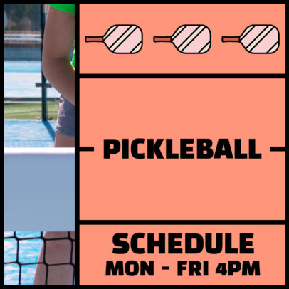 Instagram Post Generator for a Pickleball Class 5742e