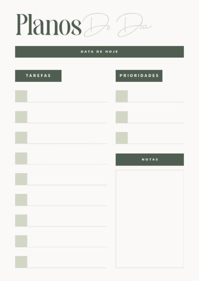 To-Do List Planner Design Creator With a Minimalist Aesthetic 6436b-el1