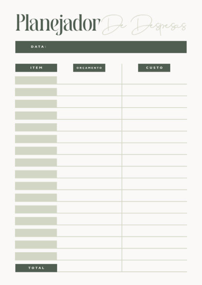 Modern Planner Design Creator for a Financial Organizer 6440b-el1