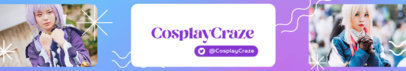 OnlyFans Banner Design Maker for a Cosplayer's Channel 