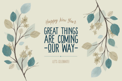 Wine Label Generator to Celebrate New Year's Day 5751a