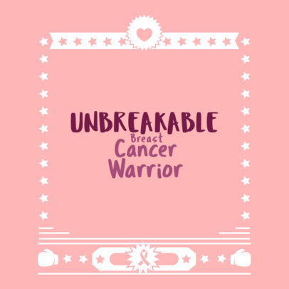 Breast Cancer Theme T-Shirt Maker