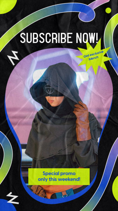 Instagram Story Creator Promoting an OnlyFans Channel