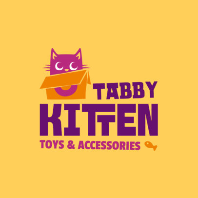 Online Logo Template for Toys Pets Store