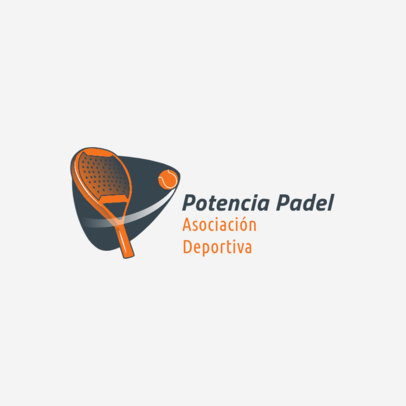 Logo Generator for a Padel Sports Club