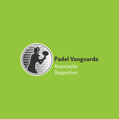 Padel Association Logo Generator for a Sports Team