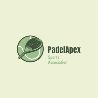 Online Logo Creator for a Padel Sports Club