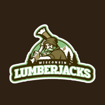 Sports Logo Maker with Human Characters