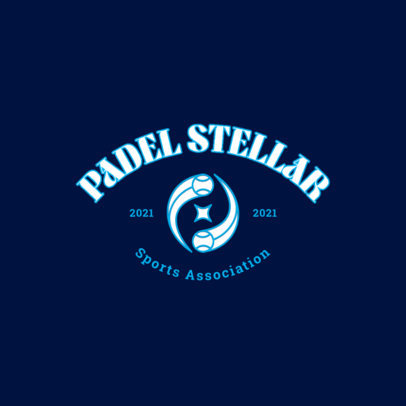 Logo Generator for a Padel Association