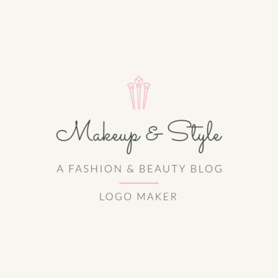 Fashion Logo Maker for Fashion and Beauty Blog