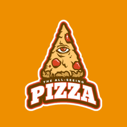 Sports Logo Maker for Pizza Designs