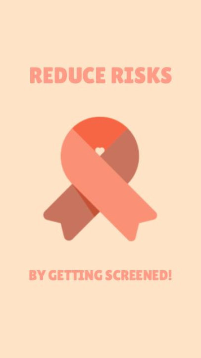 Instagram Story Video Generator to Raise Cancer Awareness 6904