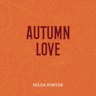 Book Cover Maker with Autumn Graphics
