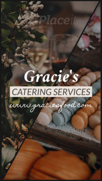 Instagram Story Video Creator to Promote Event Catering Services
