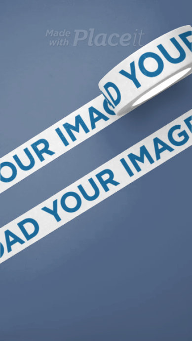 Branding Tape Video Featuring a Colorful Surface