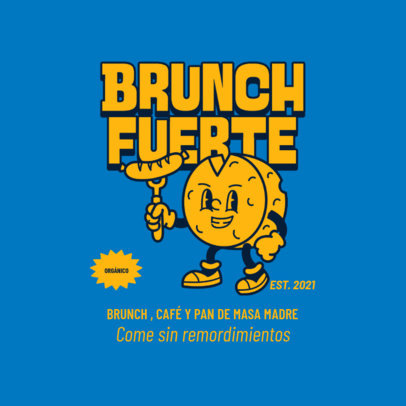 Online Logo Generator for a Brunch Eating Establishment