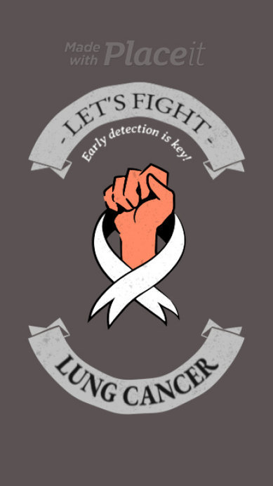 Awareness Instagram Story Video Creator to Fight Lung Cancer