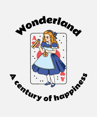 T-Shirt Design Generator Featuring a Disney-Inspired Movie Illustration