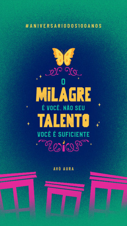 Instagram Story Generator With a Theme Inspired by a Disney Animated Film