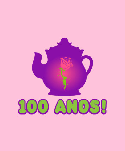 T-Shirt Design Generator Featuring a Theme Inspired by a Popular Disney Story