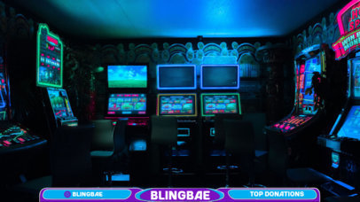 Y2K-Themed Twitch Overlay Creator for a Gamers Team