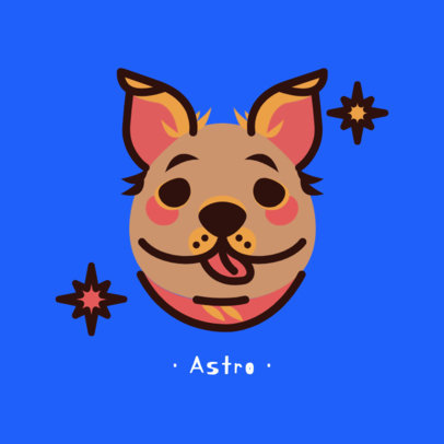 Cute Avatar Maker Featuring an Illustrated Puppy