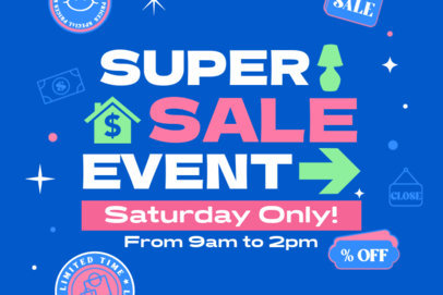 Yard Sign Generator for a Super Sale Event 