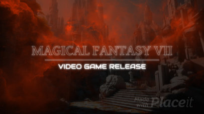 Final Fantasy-Inspired Intro Video Generator for a Game Release Ad