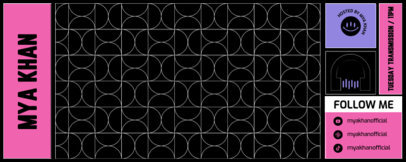 Twitch Profile Banner Generator for Music Streamers Enthusiasts 6486a-el1