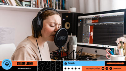 Music-Themed Twitch Overlay Creator for Streamers