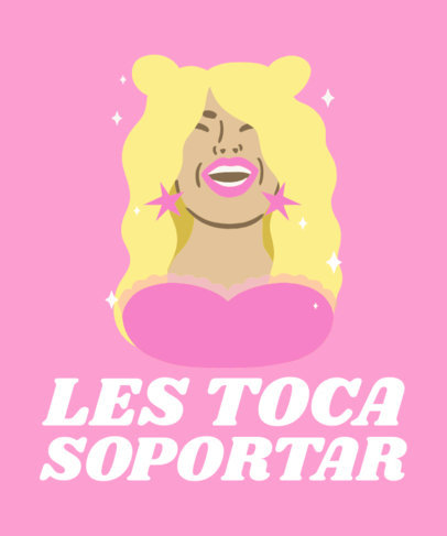 Wendy-Inspired T-Shirt Design Creator Featuring a Funny Quote 