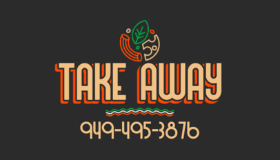 Magnet Design Creator With Vegetable Graphics for an Italian Restaurant 6002b