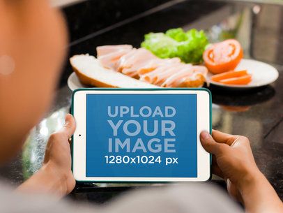 iPad Mini Sandwich Ingredients